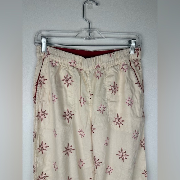 Soma Flannel Super Soft Long Sleeve Collar and High Rise Pants Cozy Pajama Set - Picture 8 of 11